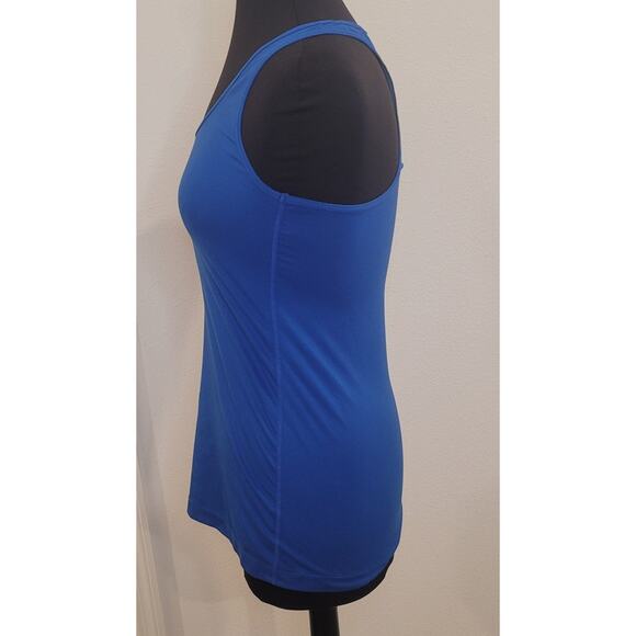 Xersion Blue Racerback Performance Tank Top Women’s Large Activewear EUC - Picture 3 of 5
